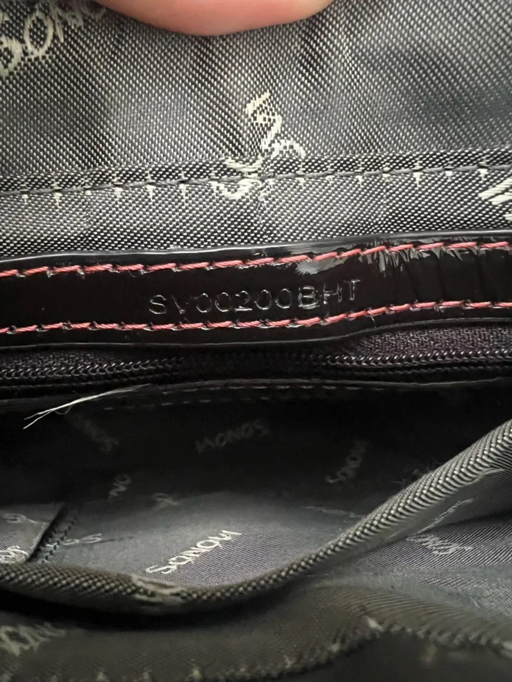 Sonovi London Illustrated Fashion‎ Scene Shoulder Bag Striped Y2K Novelty Purse